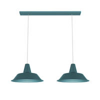 HÄNGELEUCHTE - Blau, Metall (35/70/120cm) - Lumicom