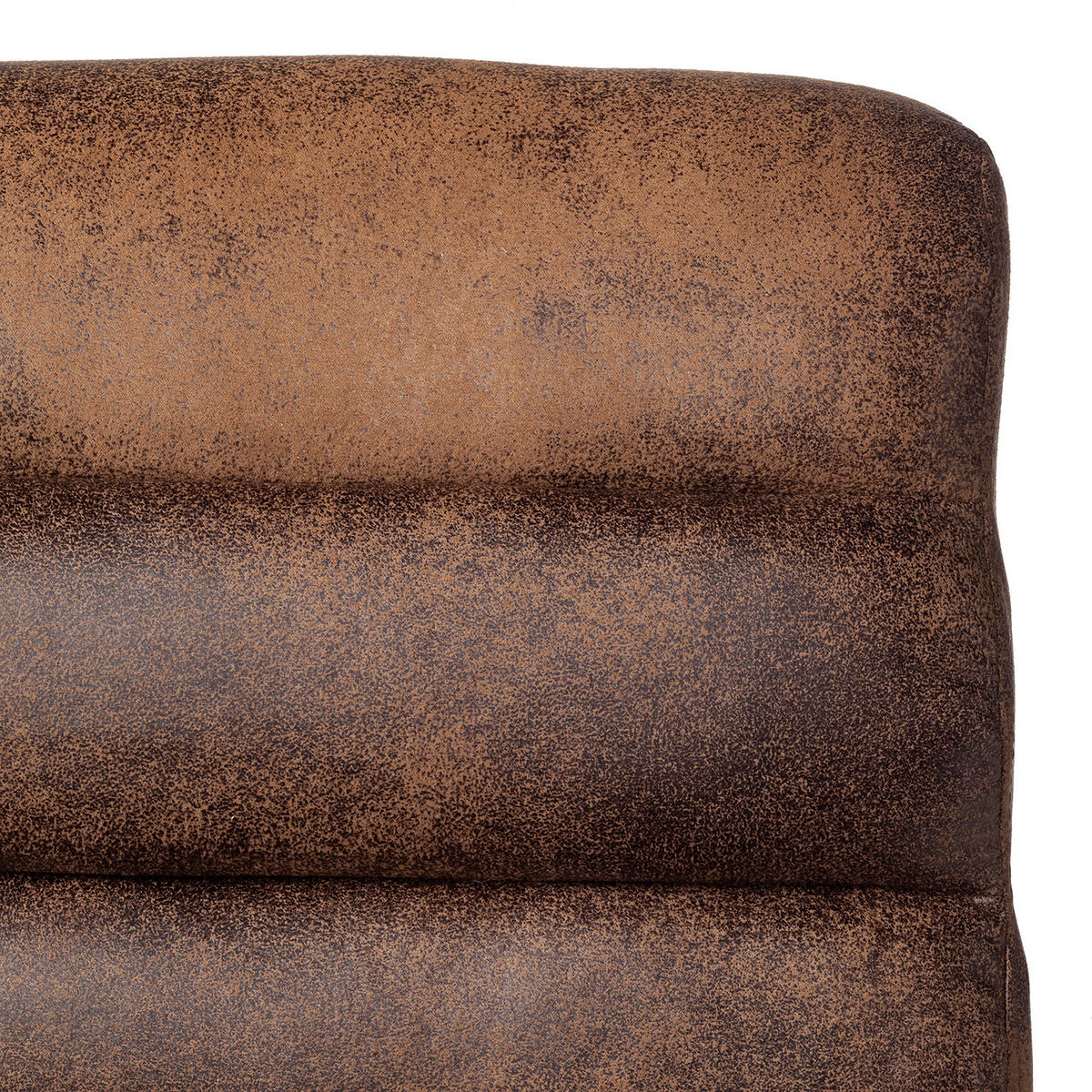 BARSTUHL - Kunstleder / Metall - Braun, Kunststoff/Metall (42/98/51cm) - home24