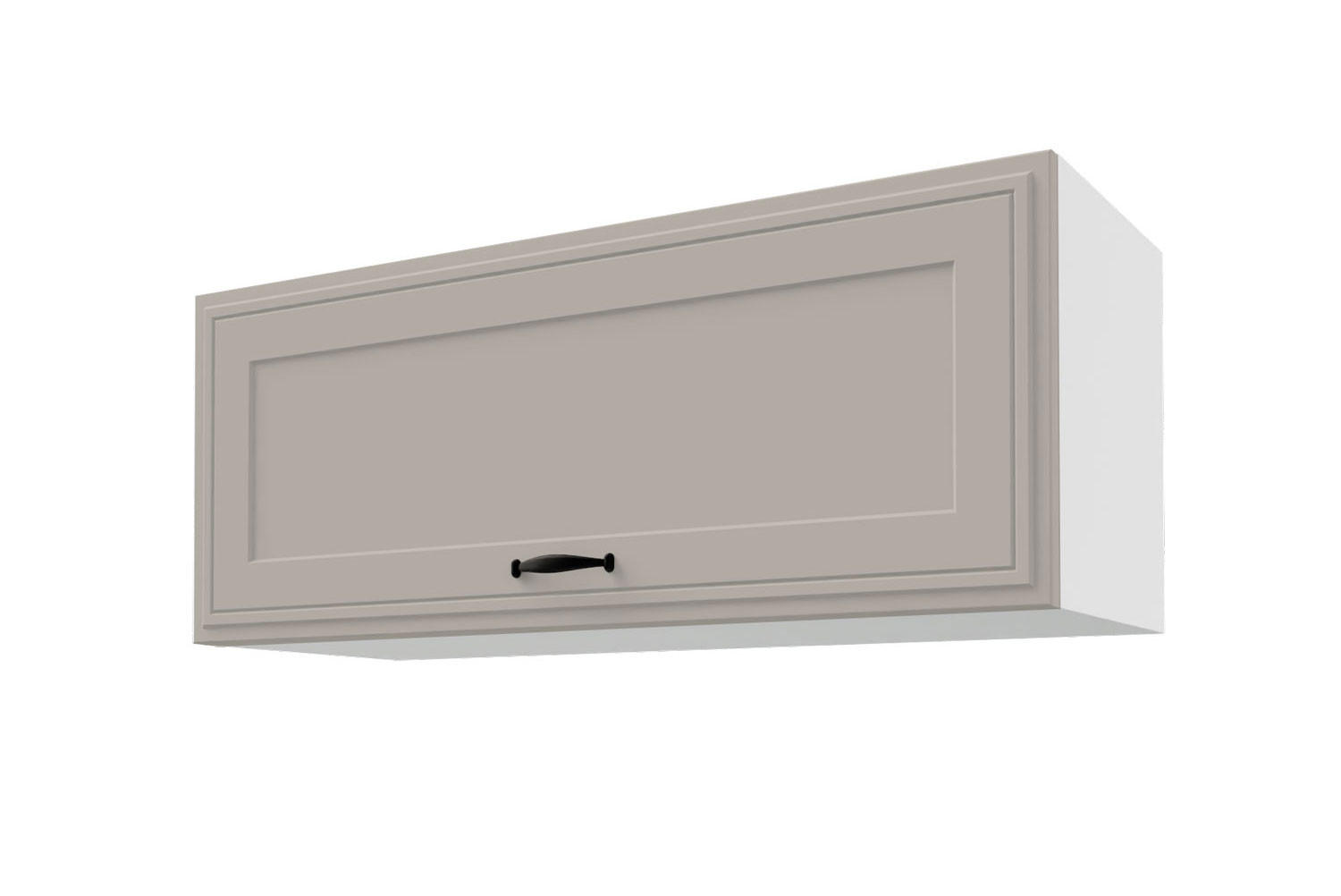 KÜCHENHÄNGESCHRANK Salo W4B/90-AV Kaschmir Matt / Weiß 90 / 32,5 / 36 cm - Kaschmir/Weiß, Holz/Holzwerkstoff (90/36/33cm) - Feldmann-Wohnen