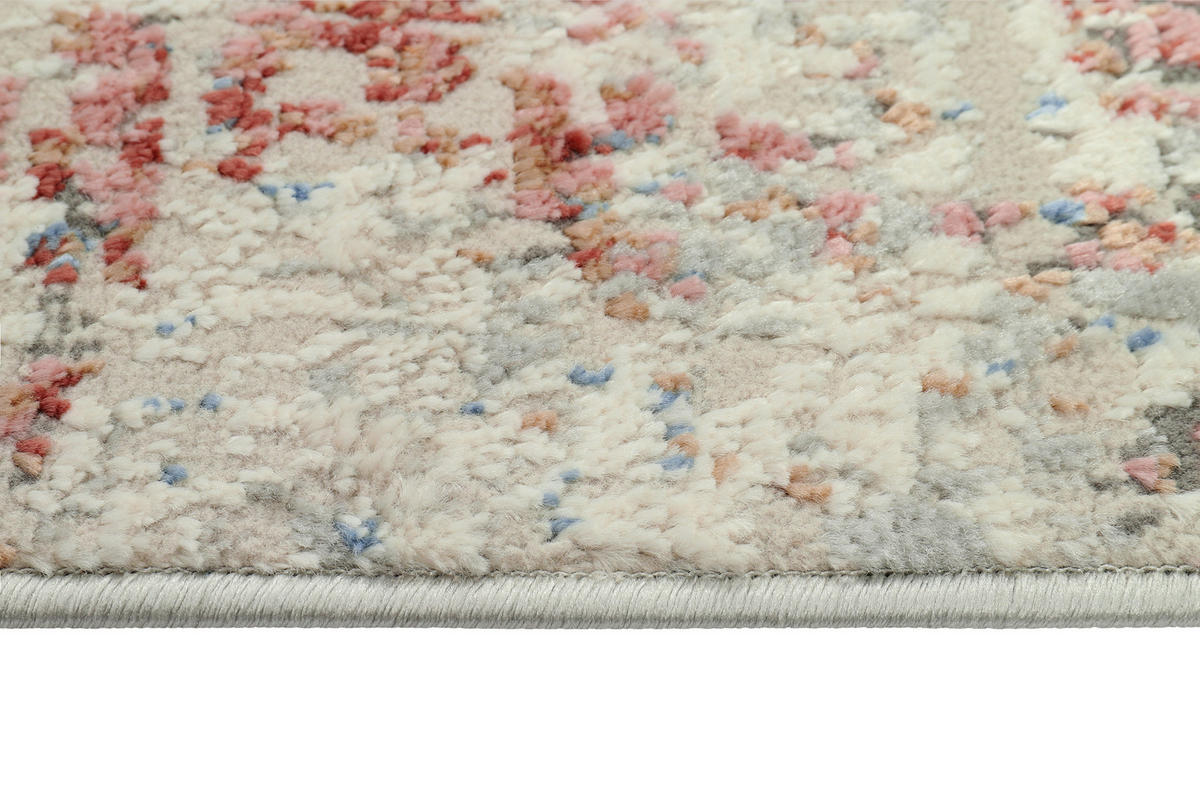 TEPPICH RETRO Hellgrau 160/220 cm - Hellgrau, Textil (160/220cm) - Tapiso
