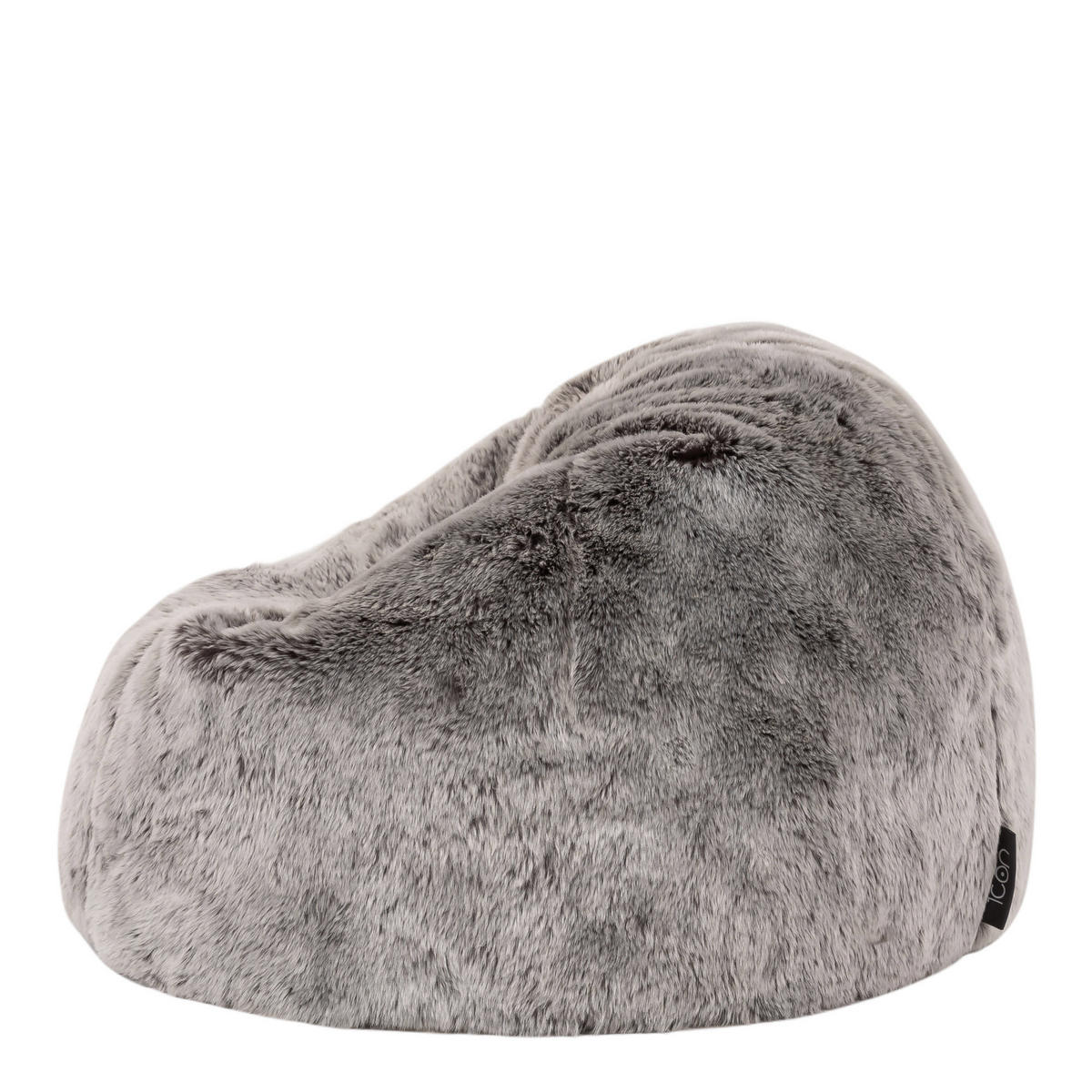 SITZSACK aus Kunstfell für Kinder - Grau, Kunststoff (65/45/65cm) - icon