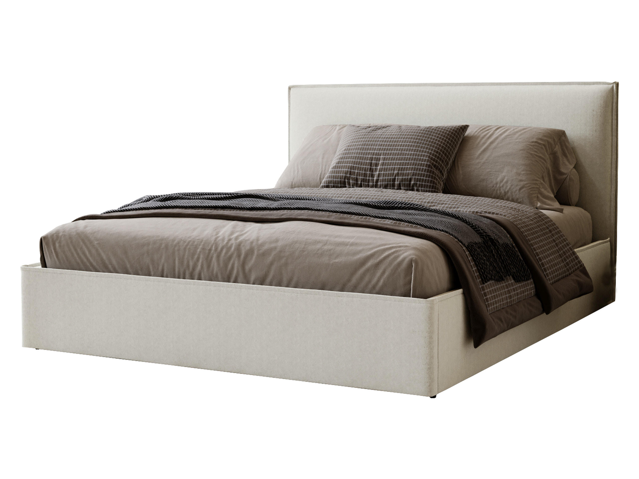 PAT TAPITAT Bianco - crem/negru, material plastic/material textil (140/200cm) - MIRJAN24