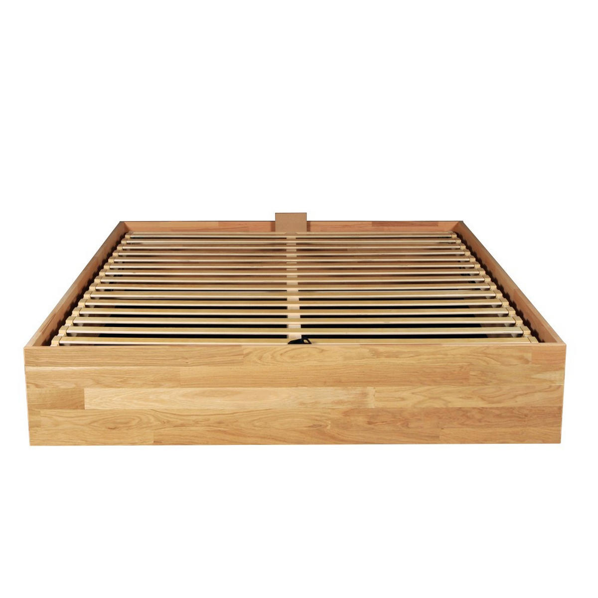 MASSIVHOLZBETT mit Bettkasten/ 180x200cm BEN- Eiche geölt - Eichefarben, Holz (180/200cm) - Weber Industries