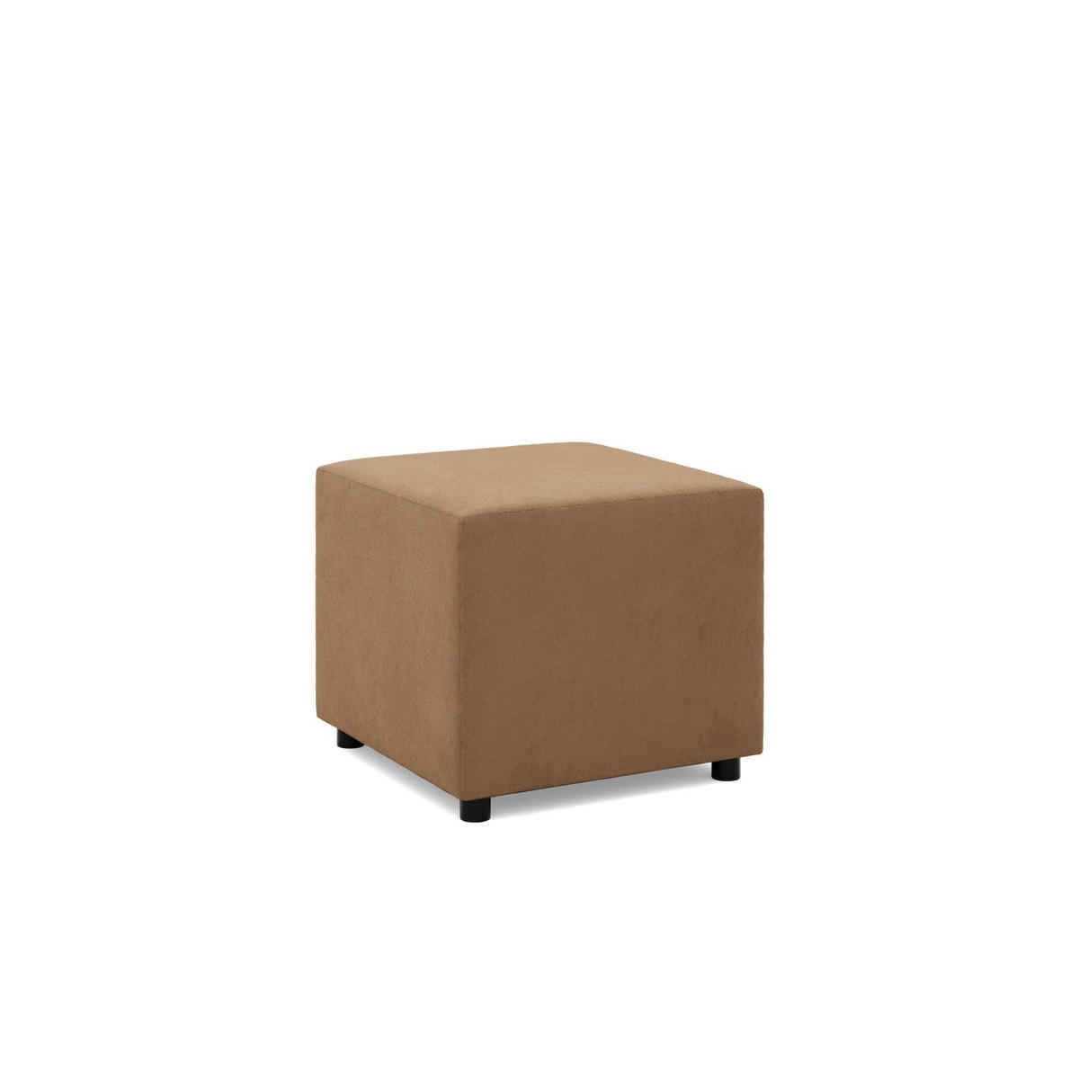 SITZPOUF 50 X 50 NEO, Braun - Braun, Textil (51/40/51cm)