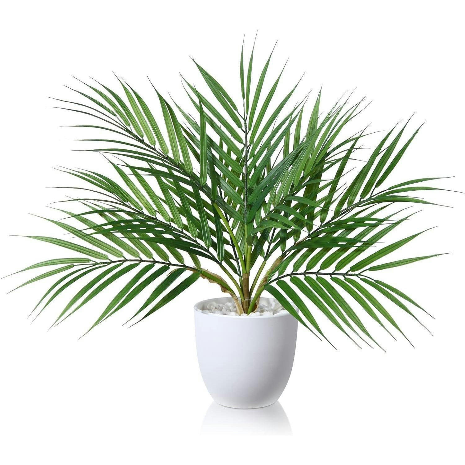 KUNSTPFLANZE Areca Palme 40 cm - Grün, Kunststoff (11.9cm)