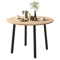 ESSTISCH 100/100 cm mit beidseitig klappbarer Tischplatte, platzsparend für 2-4 Personen, Eichefarben - Eichefarben, Holzwerkstoff (100/100/75cm) - Redom