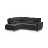 ECKSOFA Marno - Anthrazit, Holzwerkstoff/Textil (260/200cm) - Fun Möbel