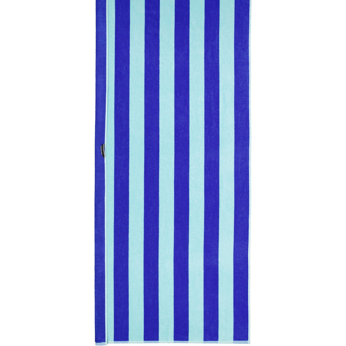 STRANDTÜCHER BEACH TROPICAL STREIFEN 5577 AQUA - 11 - Blau, Textil (80/180cm) - Cawoe