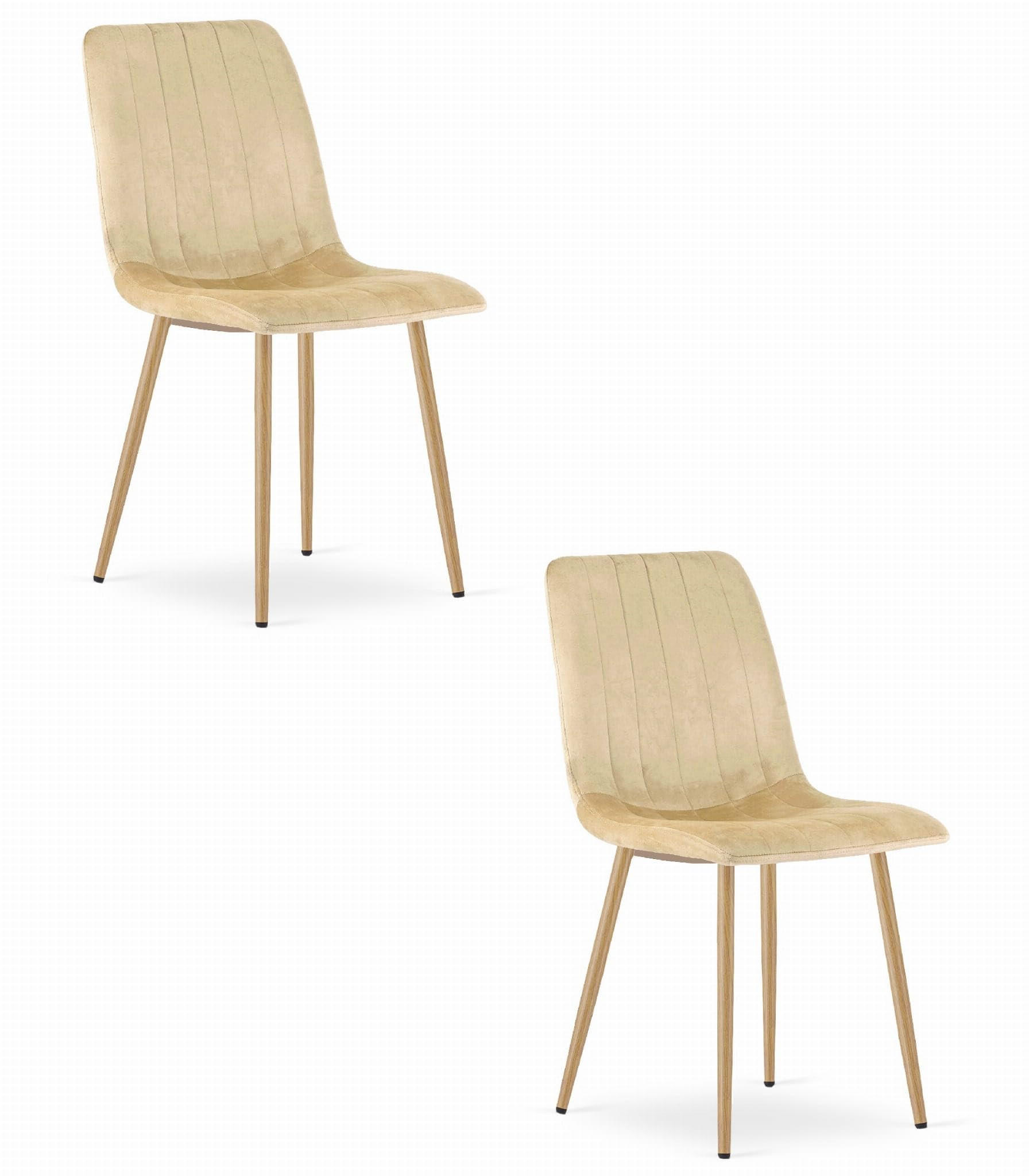 Best For Home Esszimmerstuhl Beige 48x86x56 cm