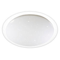 LED DECKENLEUCHTE weiß klar - Weiß, Kunststoff (46.7/7/7cm)