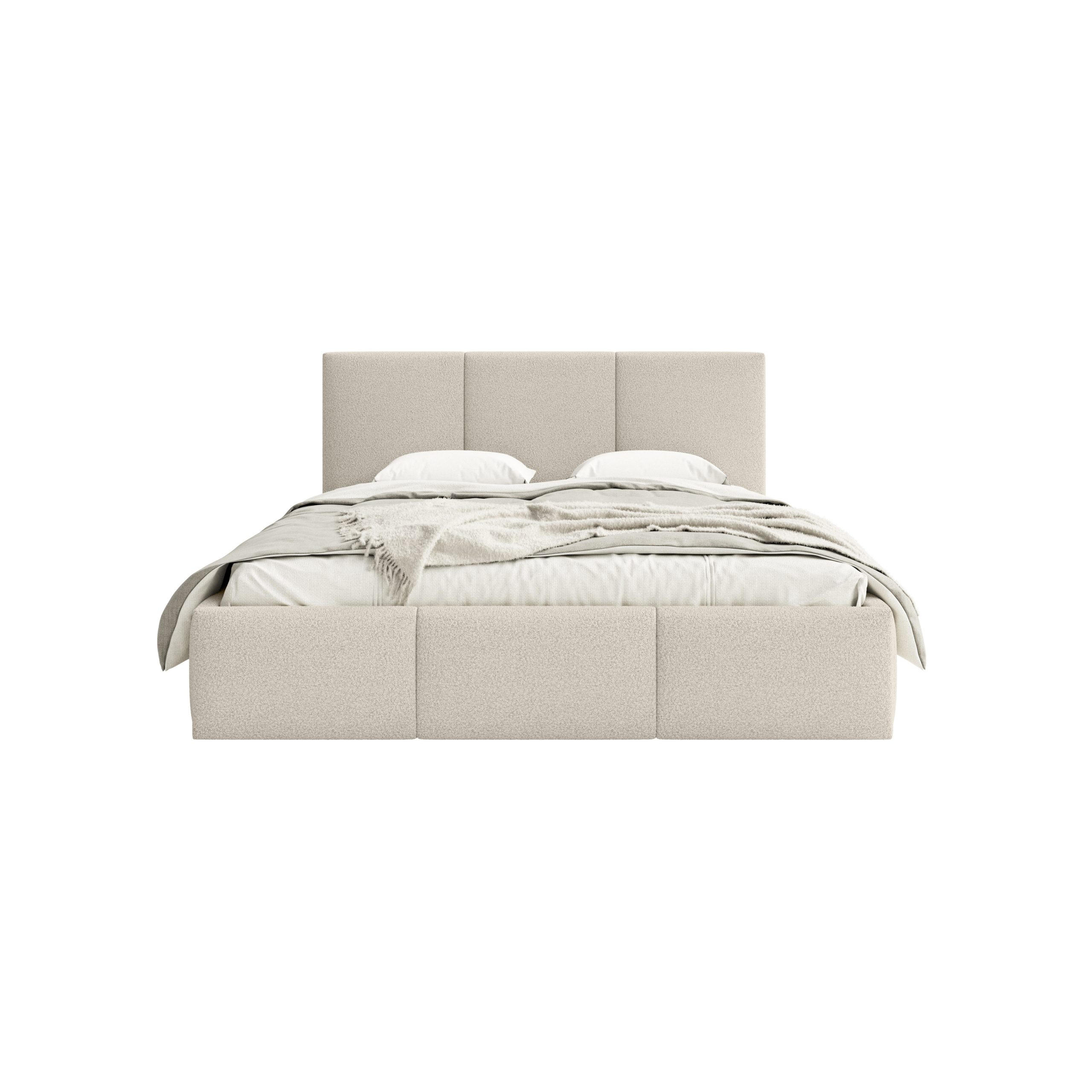 POLSTERBETT Fondi Slim 120x200 cm, Creme - Creme, Textil (120/200cm) - Fedve