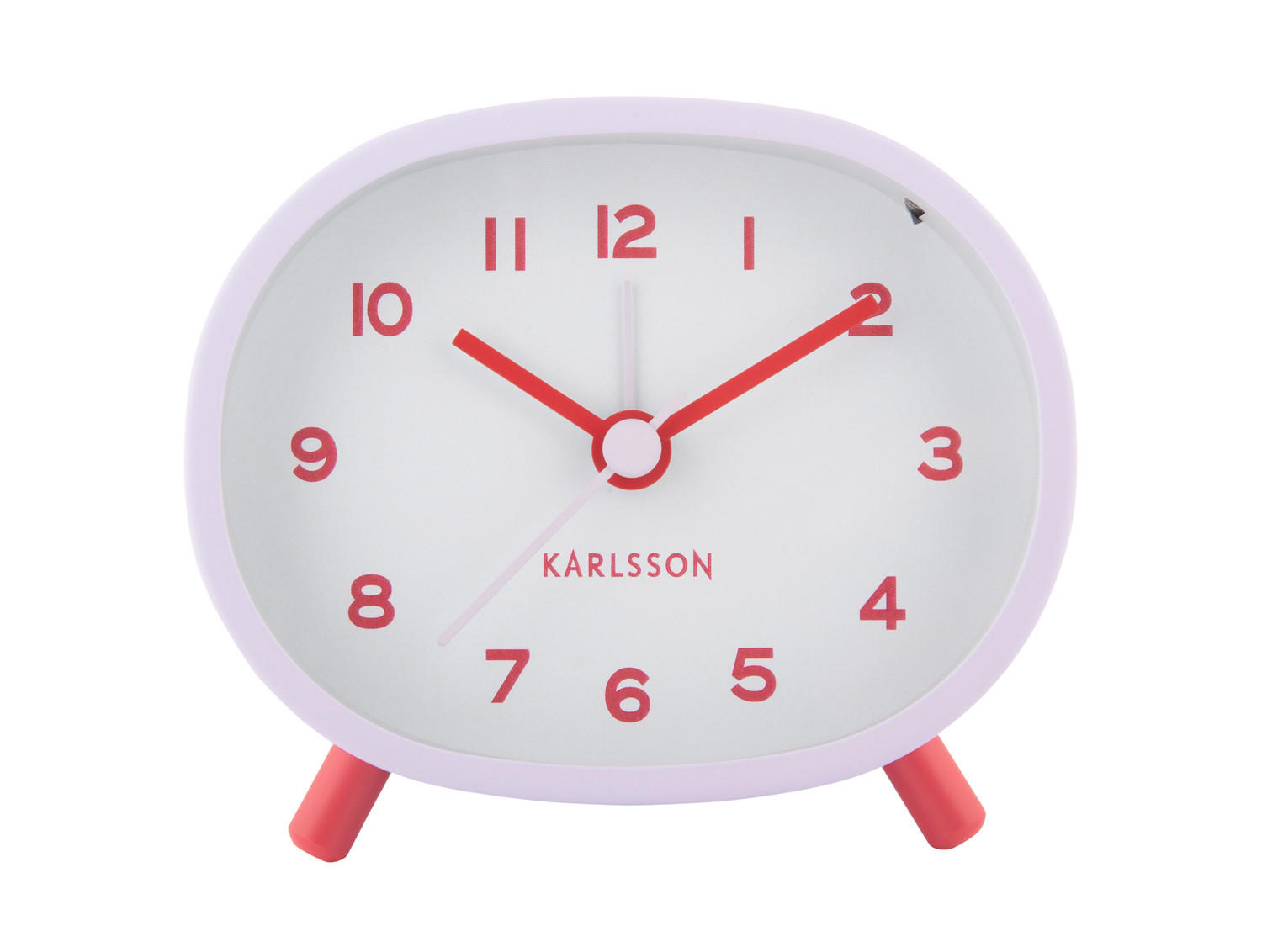WECKER Cheeky 4/9/8 cm - Lila, Metall (9/8/4cm) - Karlsson