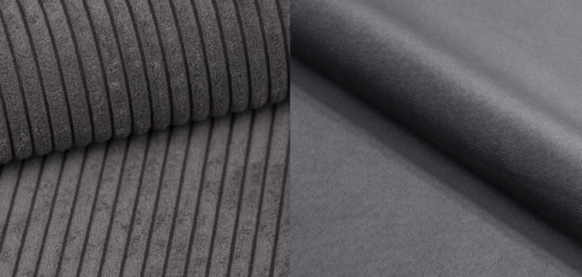 SOFA Grau OSLO Mit Schlaffunktion - Grau, Textil (200/90/91cm) - Sepro Meble