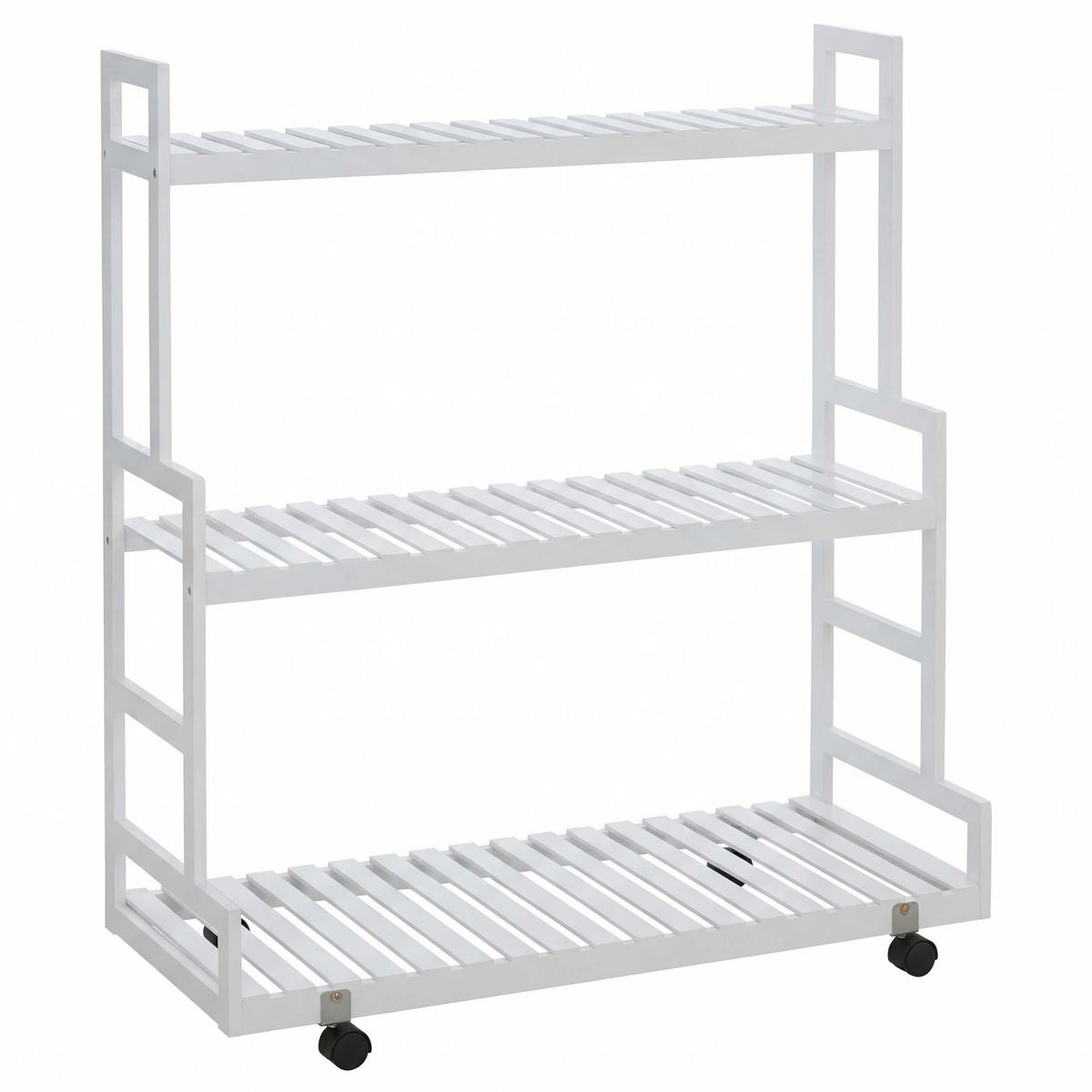 PFLANZENREGAL Weiß - Weiß, Holz (90/105/38cm) - MCW