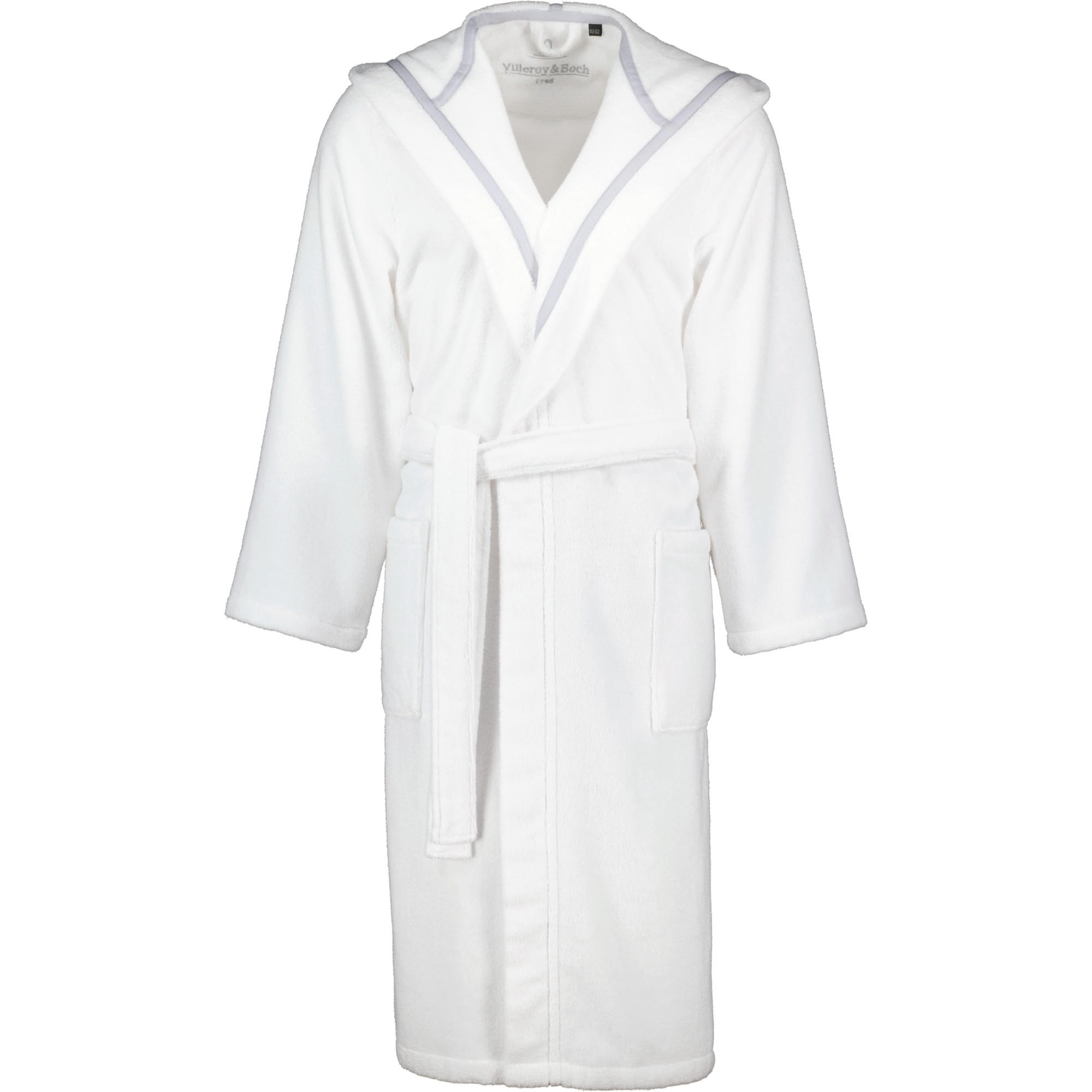 BADEMANTEL HERREN KAPUZE 2523 BRILLIANT-WHITE - 67 - Weiß, Textil (Snull) - Julius Zöllner