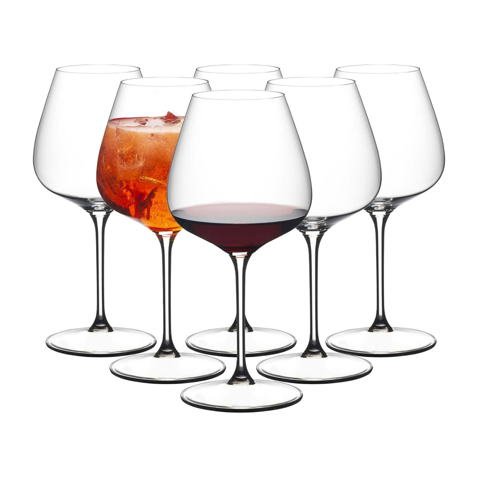 PINOT NOIR / NEBBIOLO WEINGLÄSER Grape transparent 750 ml 6er Set - Transparent, Glas (0.75L) - Riedel