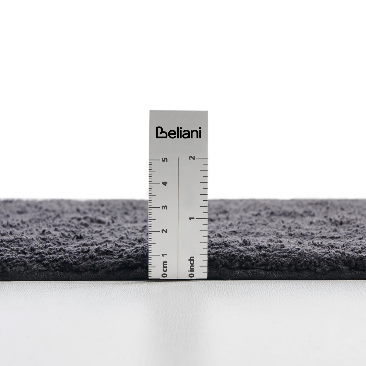 KOUPELNOVÁ PŘEDLOŽKA Černá 60/90 cm Bavlna Goela - černá, textil (60/90cm) - Beliani