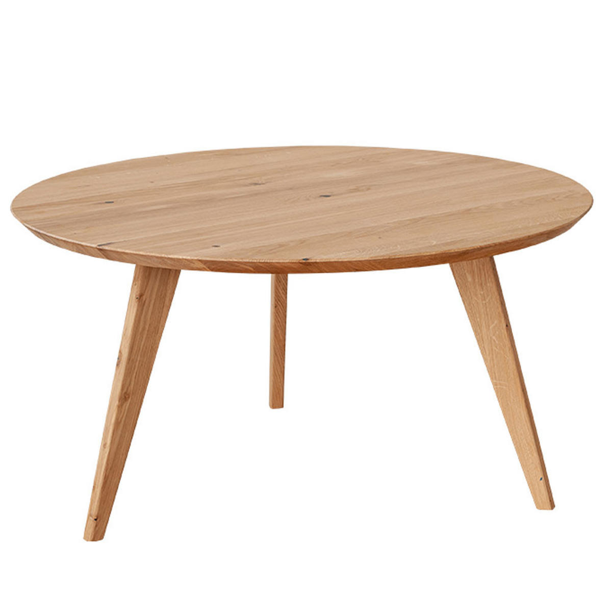 COUCHTISCH Orbetello Eiche Natur 90 / 90 / 48cm - Eichefarben, Holz (90/90/48cm) - Feldmann-Wohnen