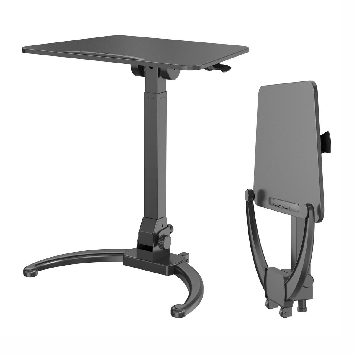 LAPTOPSTÄNDER Wonju Schwarz - Schwarz, Kunststoff (50/70/117cm) - SVITA