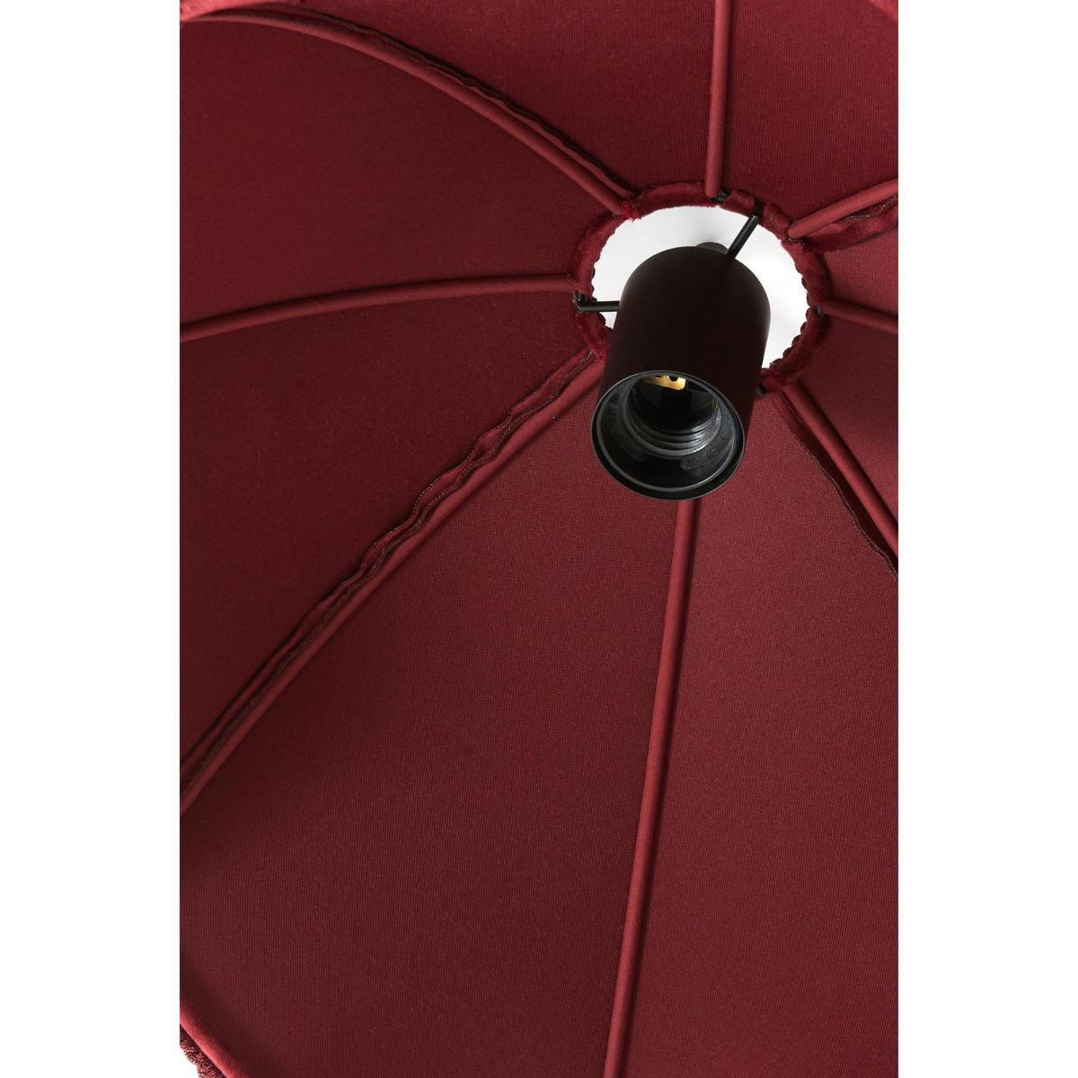 HÄNGELAMPE Malacia Rot 40/40/33 cm - Rot, Kunststoff (40/40/33cm) - Light & Living