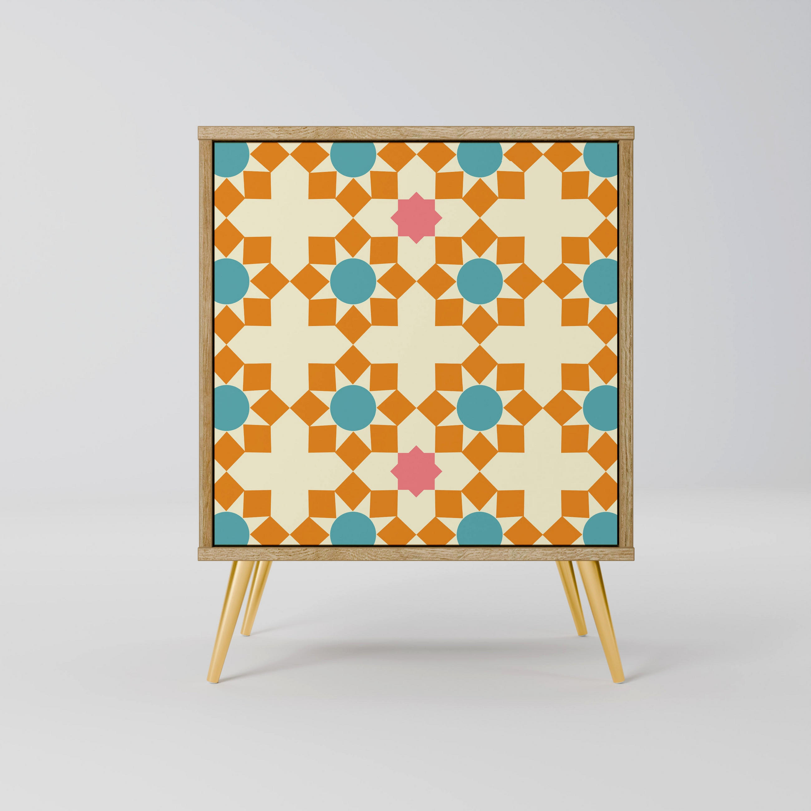 SpaceRebels Sideboard Eiche 57.5x75.5x42 cm