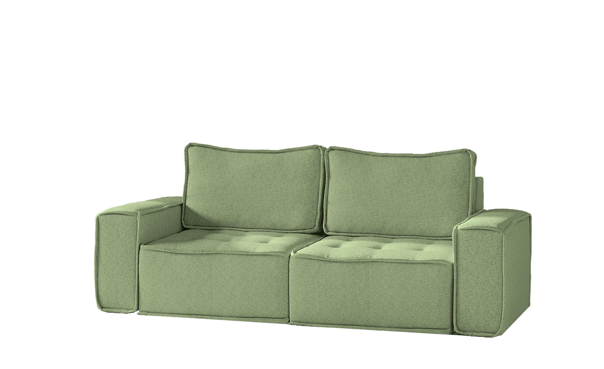 Fun Möbel Sofa Hellgrün 212x85x90 cm
