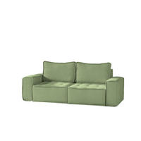SOFA Sande In Alpine - Hellgrün, Holzwerkstoff/Textil (212/85/90cm) - Fun Möbel