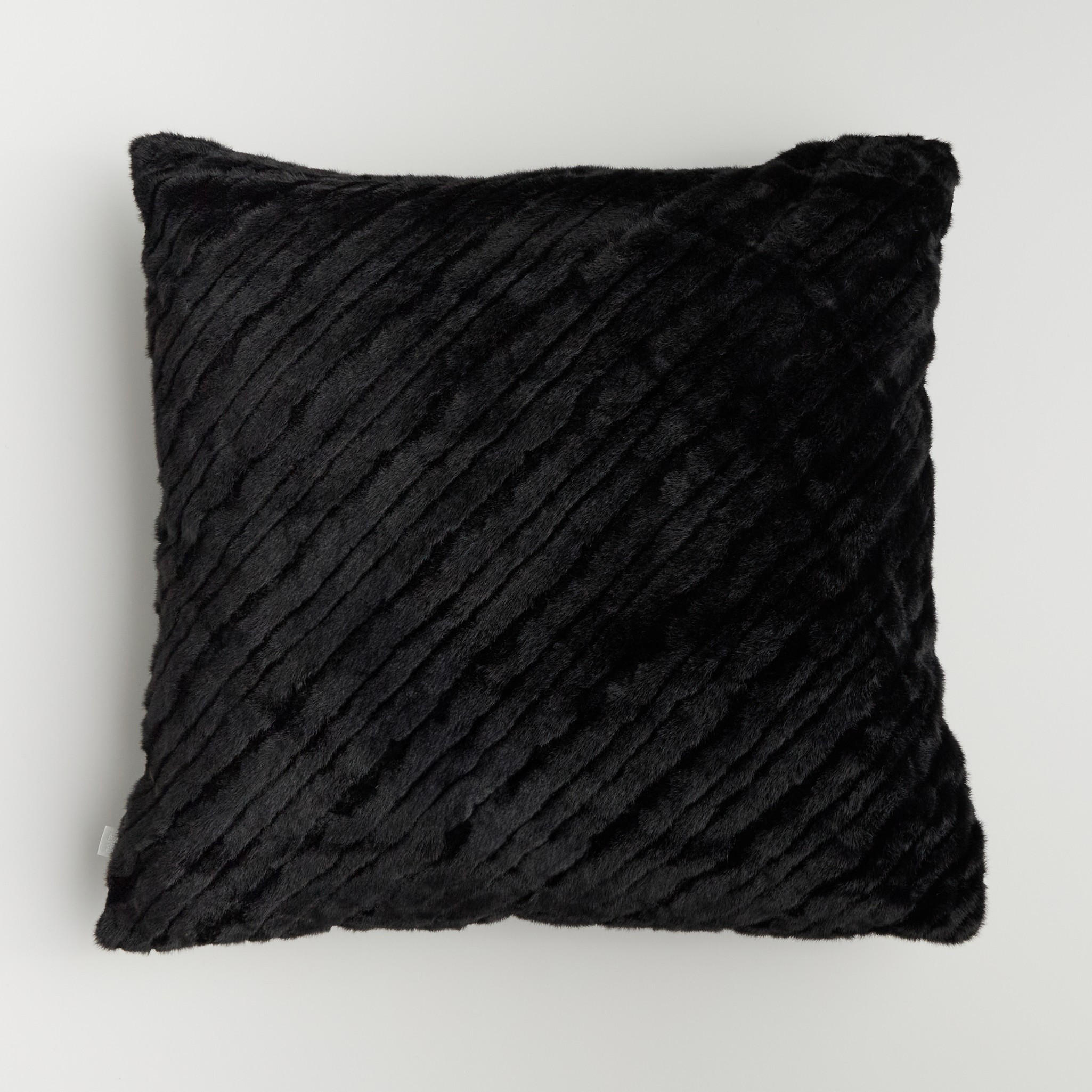 KISSENBEZUG Pufos - Schwarz, Textil (45/45cm) - home&you