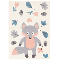 KINDERTEPPICH TRENDLINE PASTELL FUCHS - Beige, Textil (140/200cm) - Pergamon