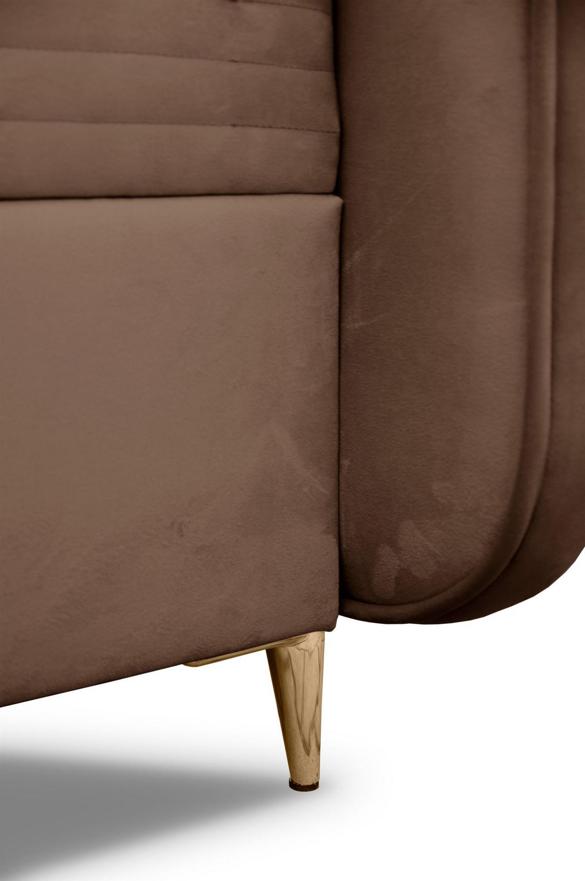 BOXBETT Alize - Dunkelbraun, Holzwerkstoff/Textil (200/200cm) - Fun Möbel