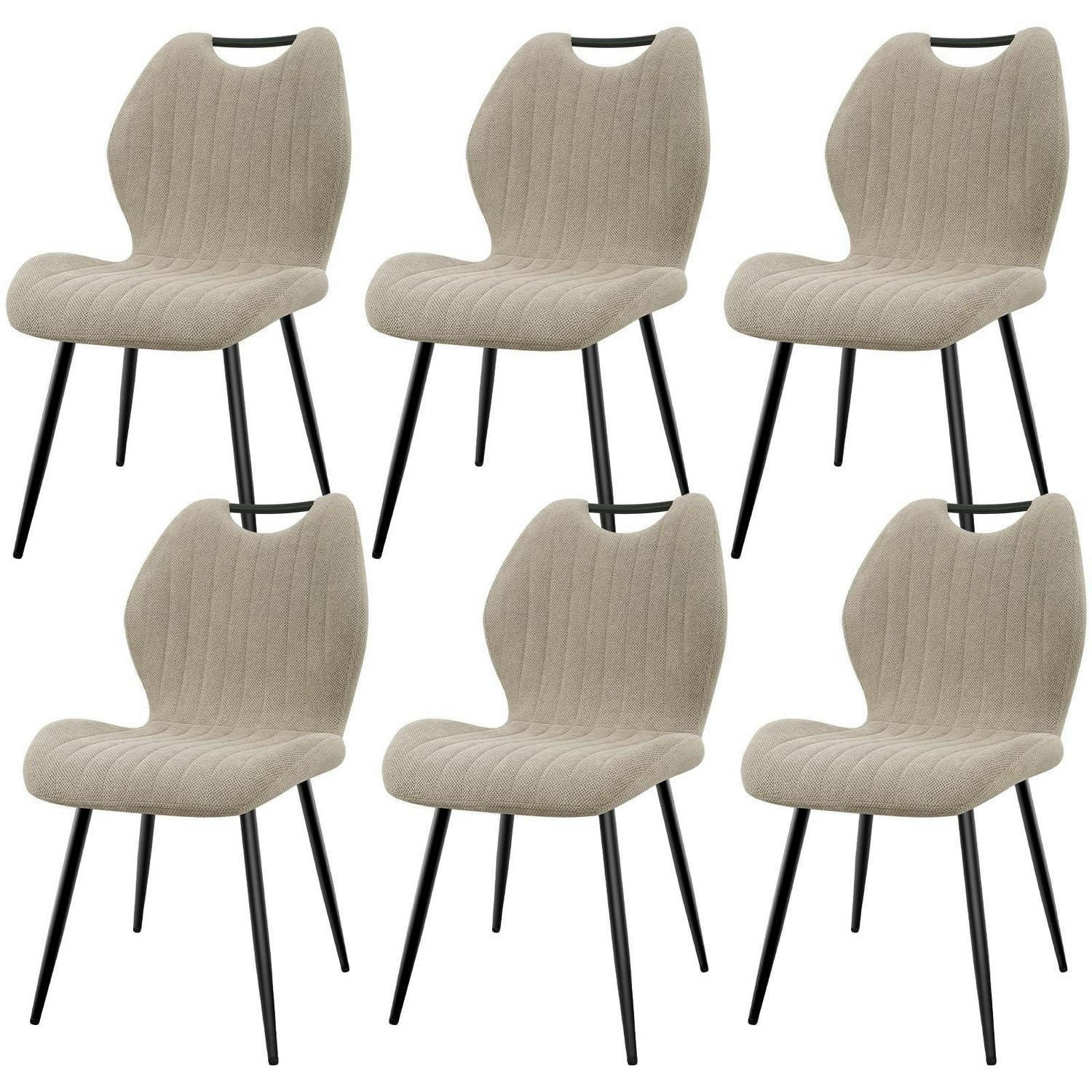 XXXLutz Esszimmerstühle Beige 44x88x41 cm