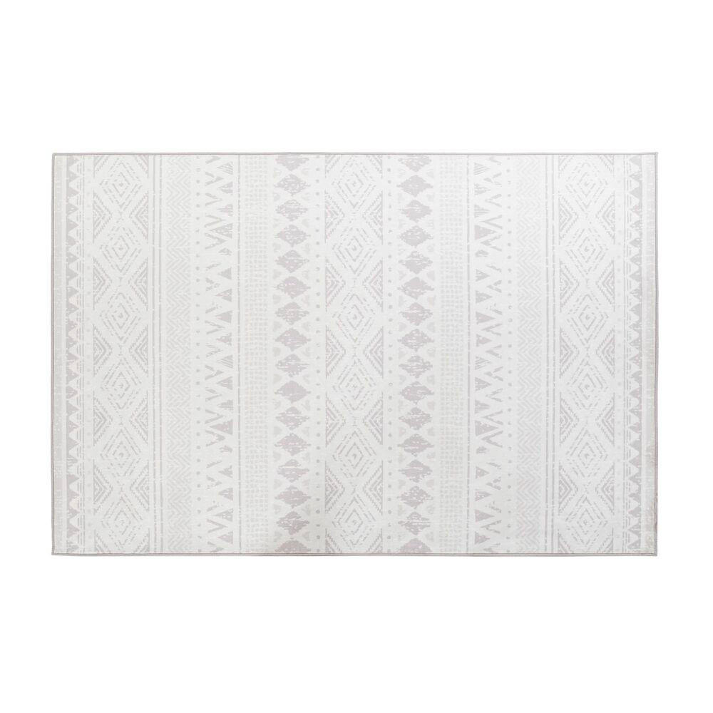 TEPPICH Grau Ikat (160 x 230 x 0,4 cm) - Grau, Kunststoff (160/230cm) - DKD Home Decor