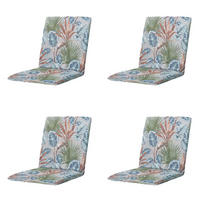 GARTENSTUHLKISSEN Cala 97/49 cm 4er-Set - Multicolor, Textil (49/6/97cm) - Madison