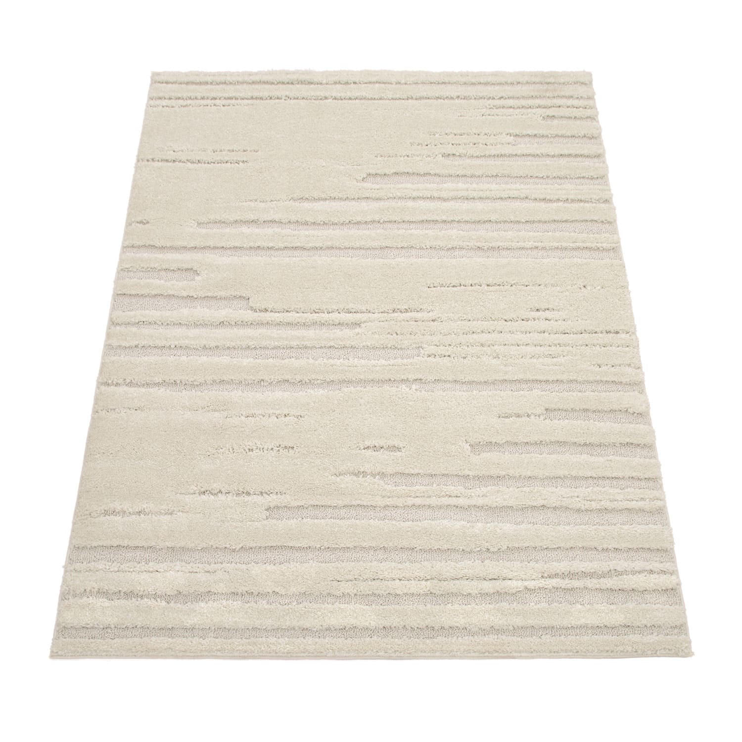 HOCHFLORTEPPICH 80/150 cm Genua 742 - Creme, Kunststoff (80/150cm) - Paco Home