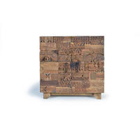 SIDEBOARD aus Mangoholz und recyceltem Holz - Braun, Holz (50/90/90cm) - Giner y Colomer