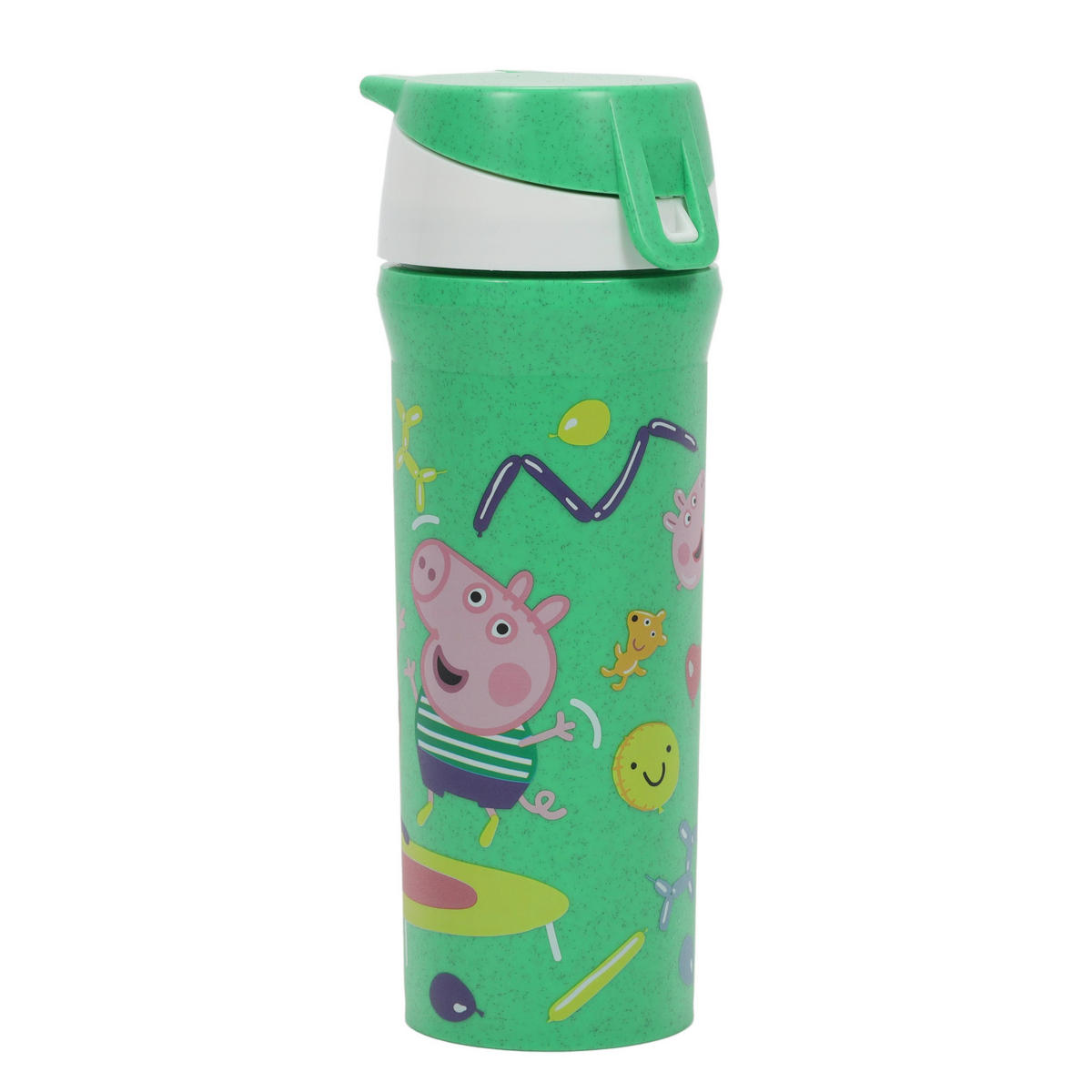 TRINKFLASCHE Peppa Pig Pop 500 ml - Grün, Kunststoff (500L)
