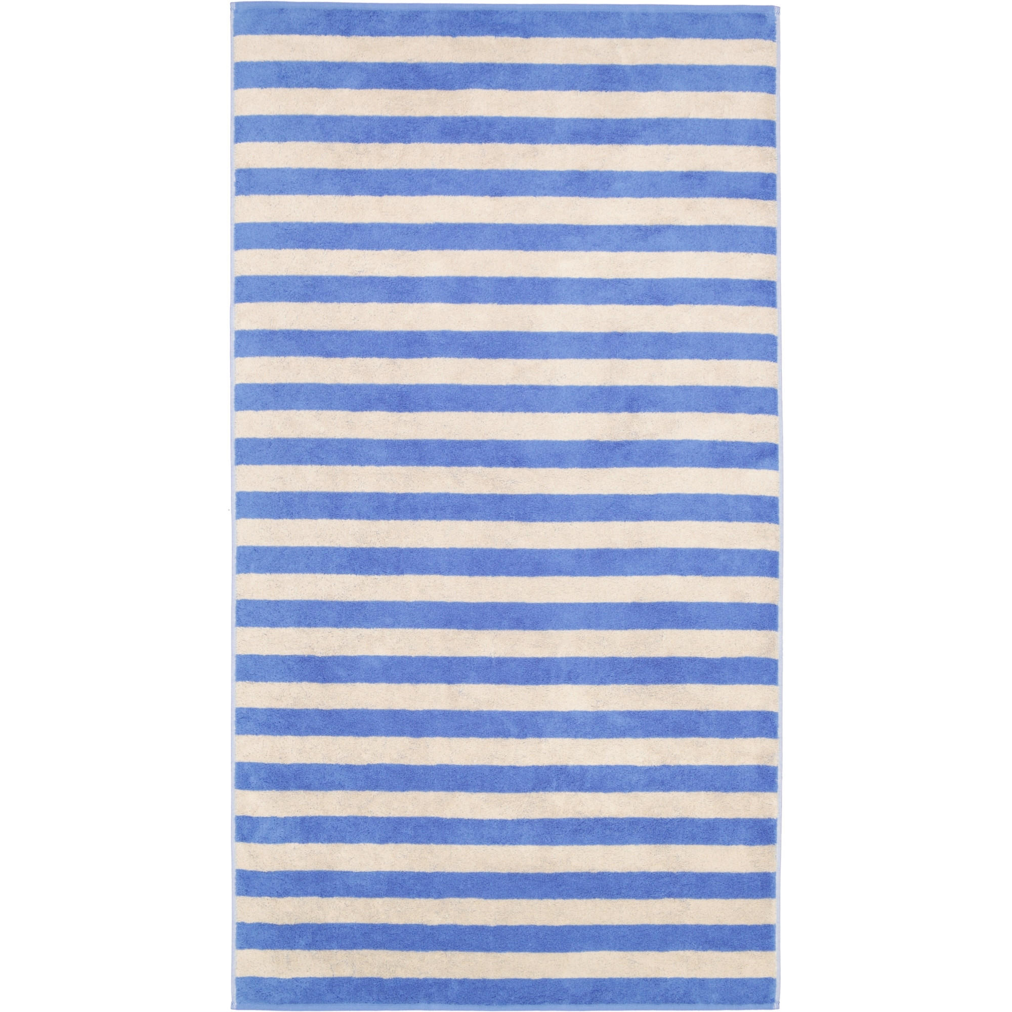 DUSCHTUCH LINES BLOCKSTREIFEN 6256 CAPRI - 13 - Blau, Textil (80/150cm) - Cawoe