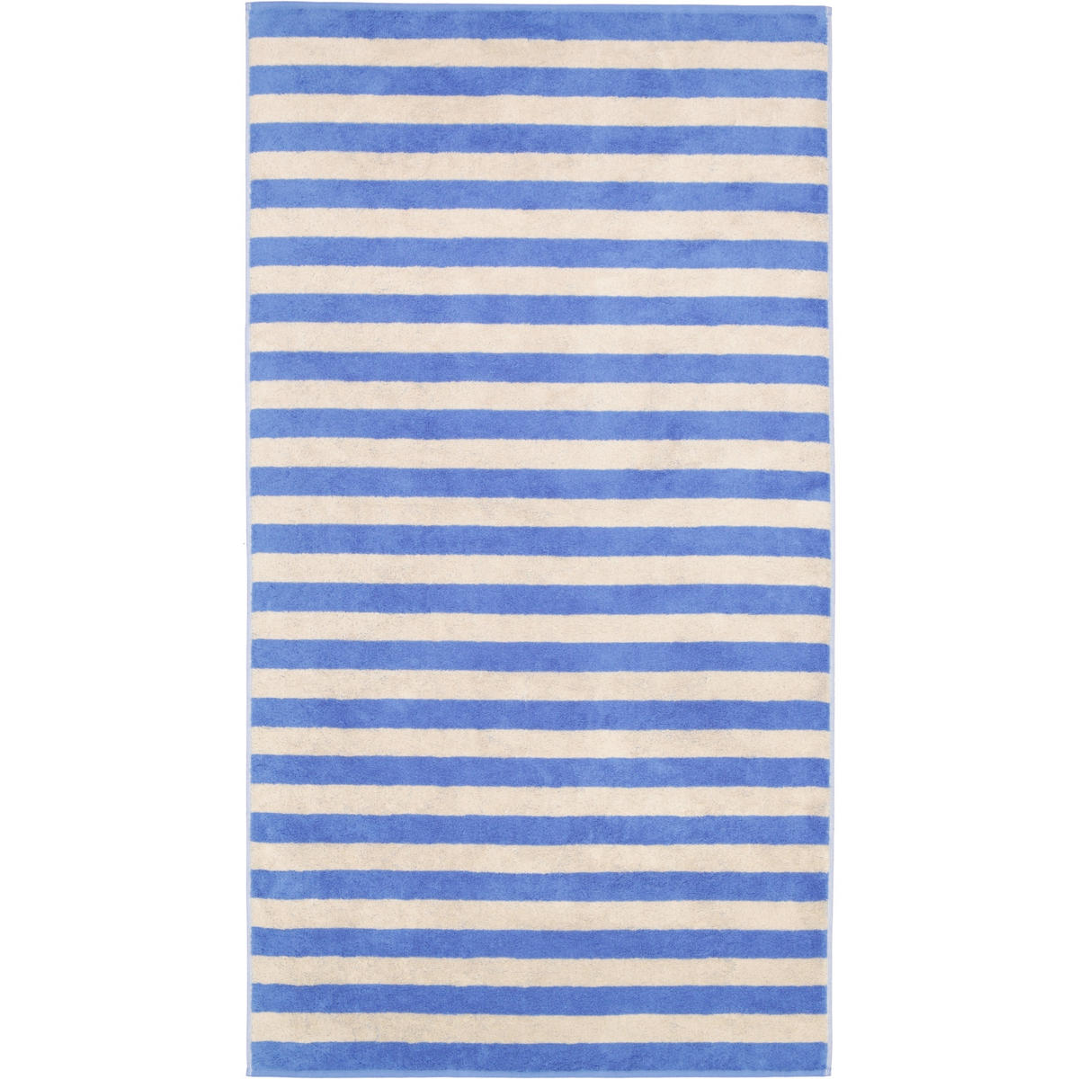 DUSCHTUCH LINES BLOCKSTREIFEN 6256 CAPRI - 13 - Blau, Textil (80/150cm) - Cawoe