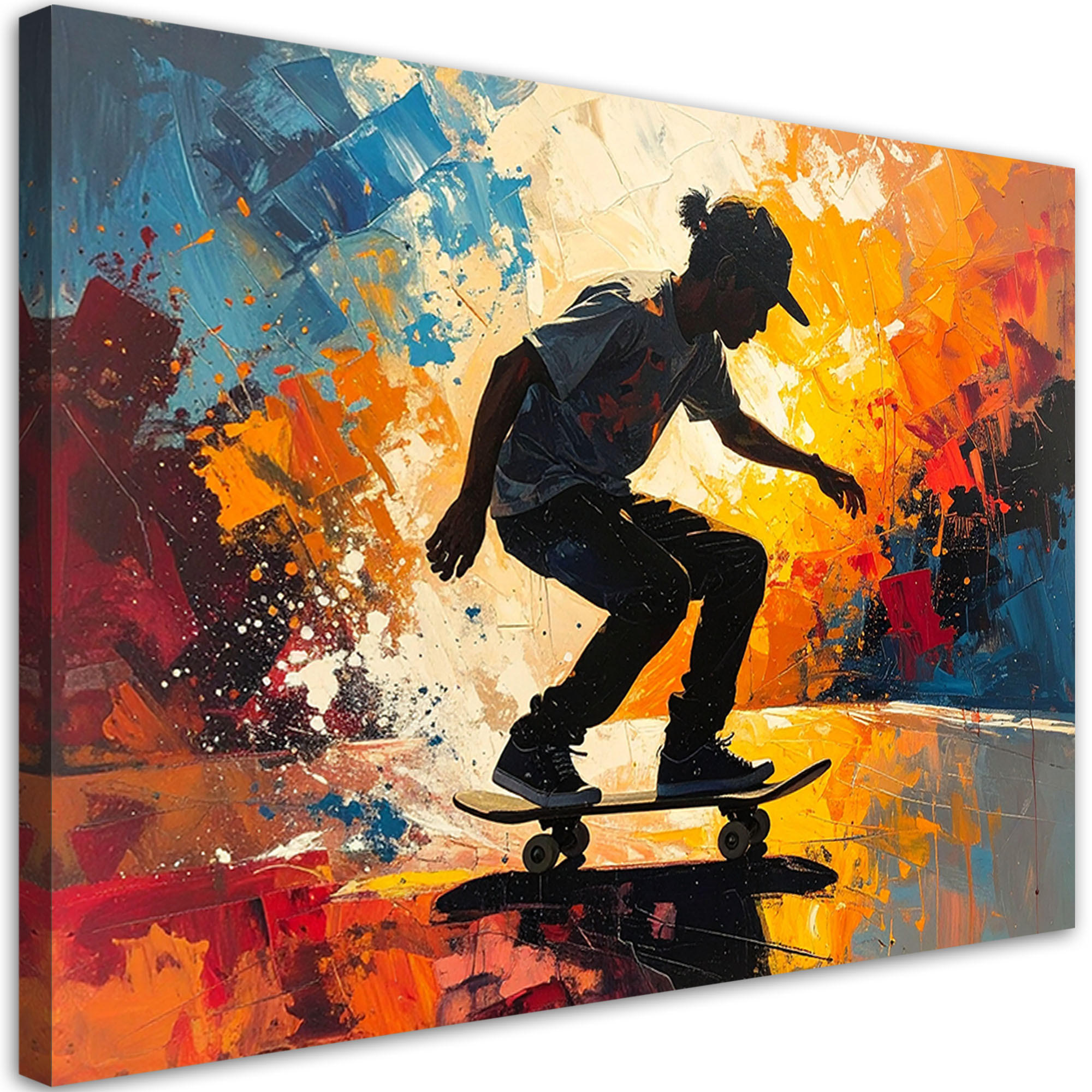 Feeby Bild Mehrfarbig 100x70 cm