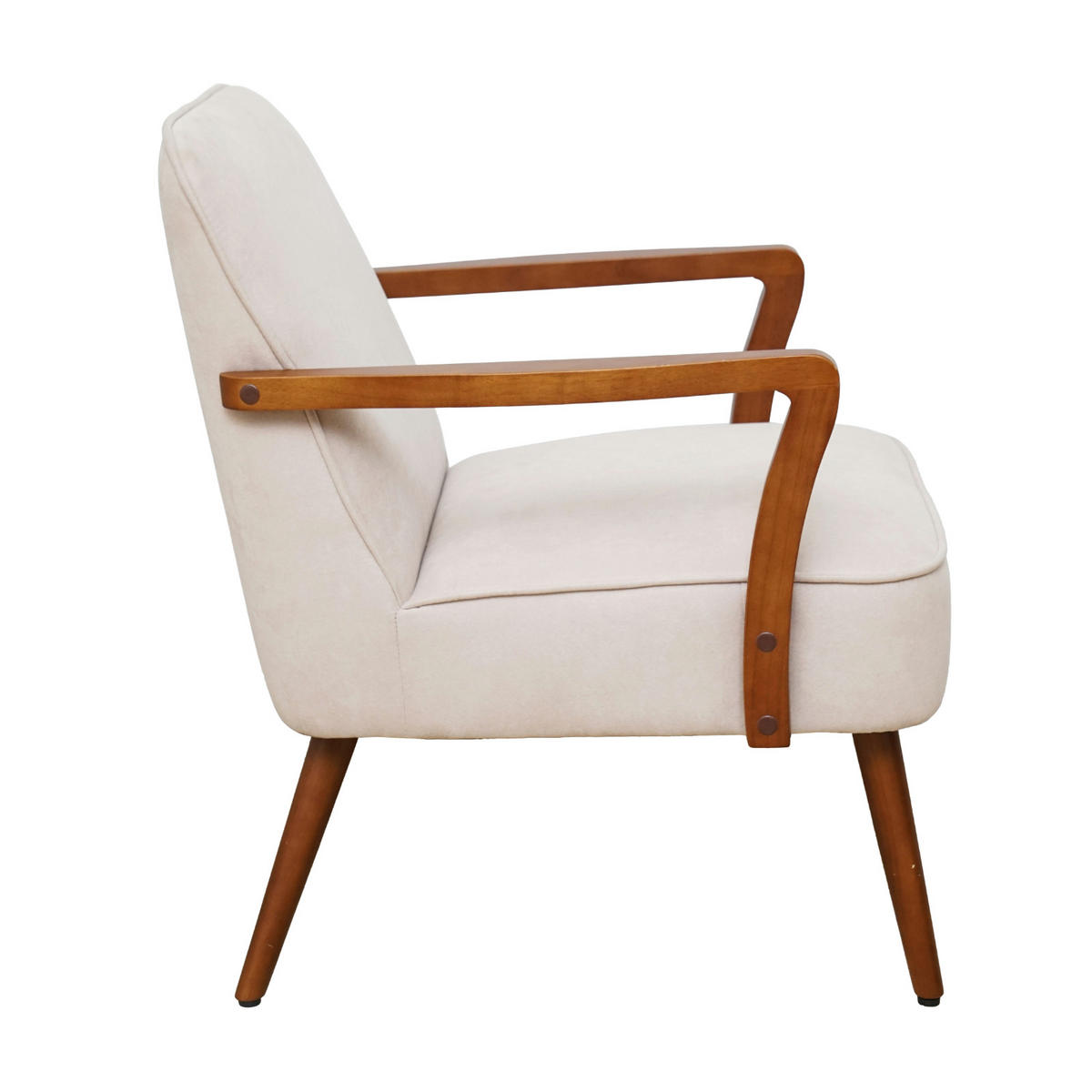 LOUNGESESSEL TUVA - Beige, Textil (70/78.5/70cm) - SVITA