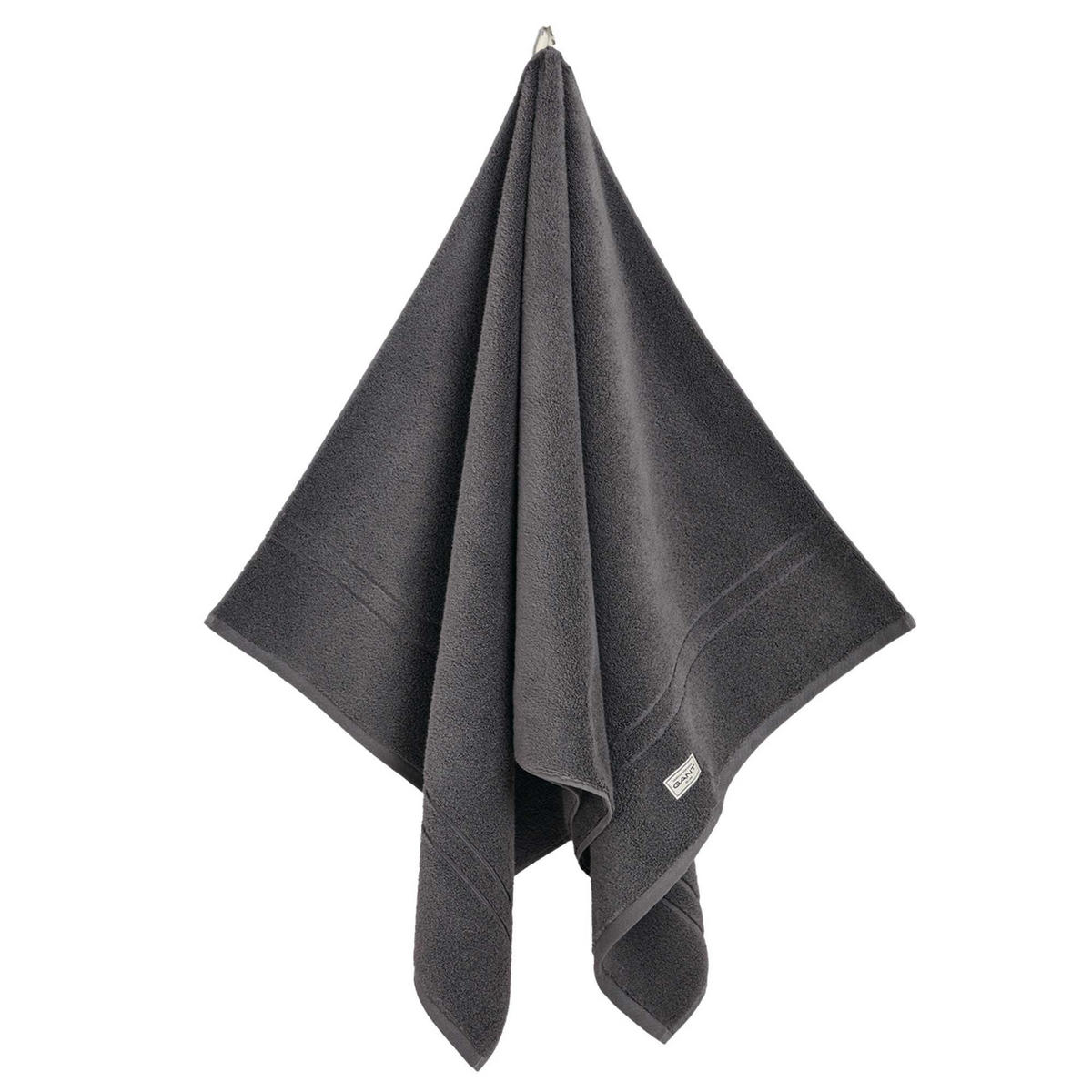 DUSCHTUCH Unisex Premium Towel Grau Baumwolle - Dunkelgrau, Textil (140/70cm) - GANT