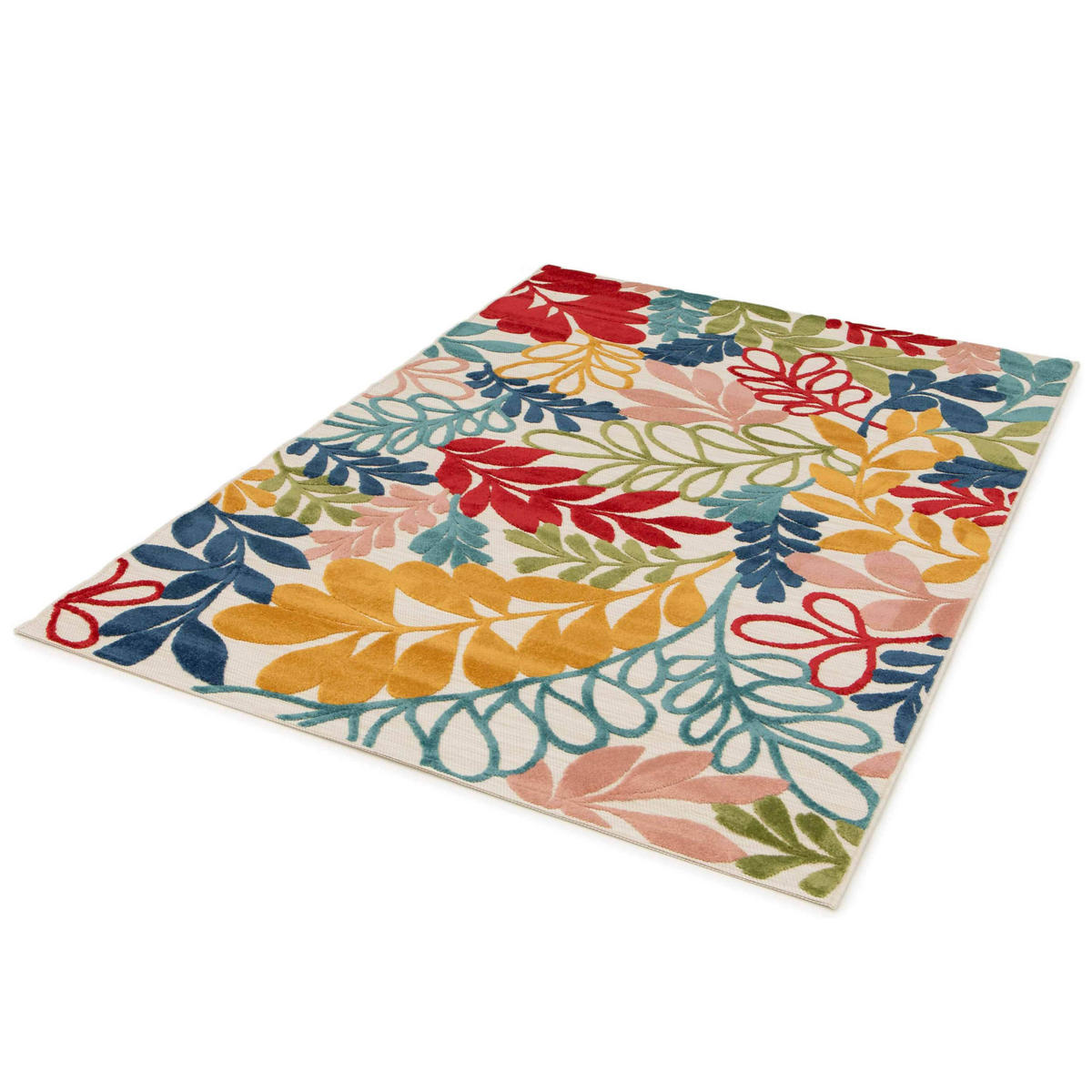 TEPPICH, Weiß - Weiß, Textil (200/290cm) - Oviala