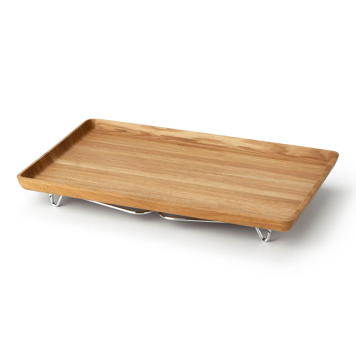 BETTTABLETT, Eichenholz, 53 x 32 cm - Birkefarben, Holz (33/8/54cm) - Continenta