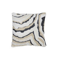 DEKOKISSEN Bunbury Braun 45/45/10 cm - Braun, Textil (45/45cm) - Light & Living