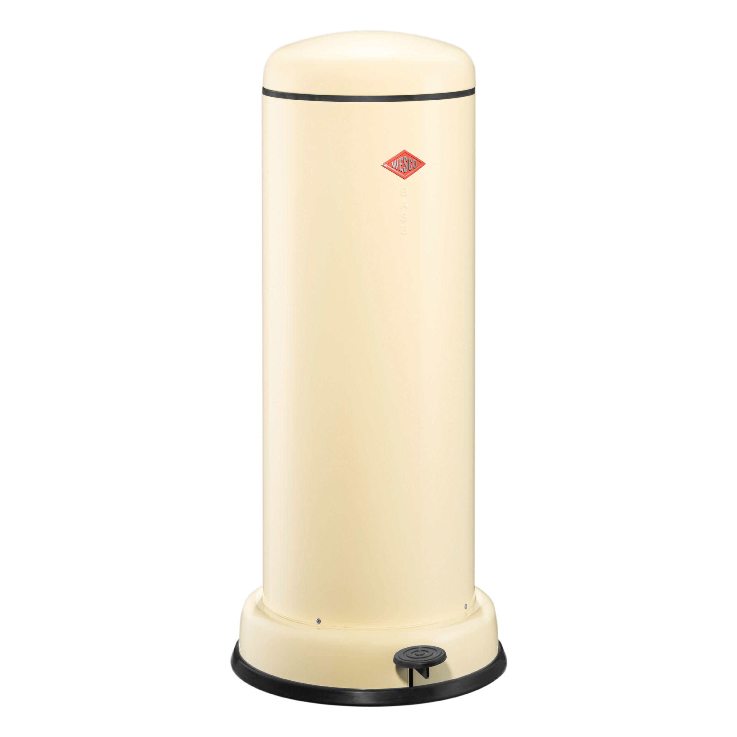 TRETABFALLSAMMLER Big Baseboy Mandel - Beige, Metall (36.2/80/36.2cm) - Wesco