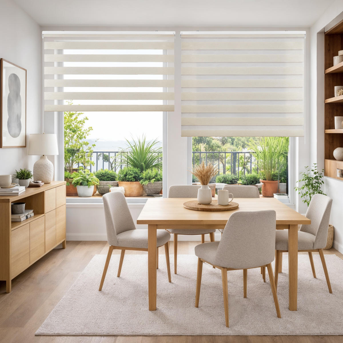 DOPPELROLLO Linen 80X250 - Beige, Kunststoff (80/250cm) - STORESDECO