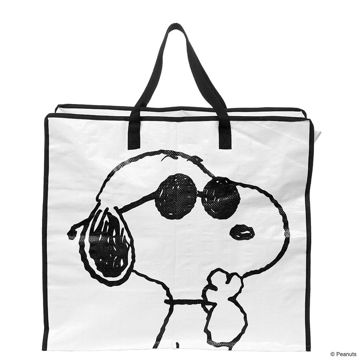 TASCHE Peanuts - Schwarz, Kunststoff (25/52/47cm) - Butlers