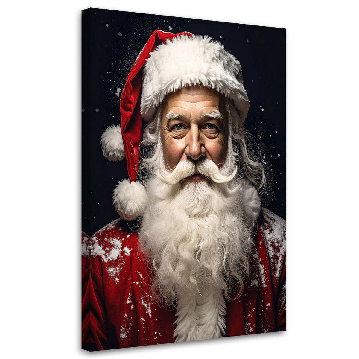 LEINWANDBILD Weihnachten 70x100cm - Rot, Textil (70/100cm) - Feeby