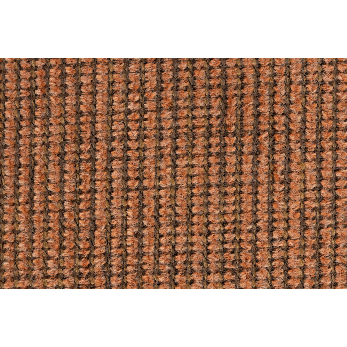 SITZHOCKER Staple Pouf/ Orange - Terracotta/Orange, Kunststoff (40/45/40cm) - Housecraft Living