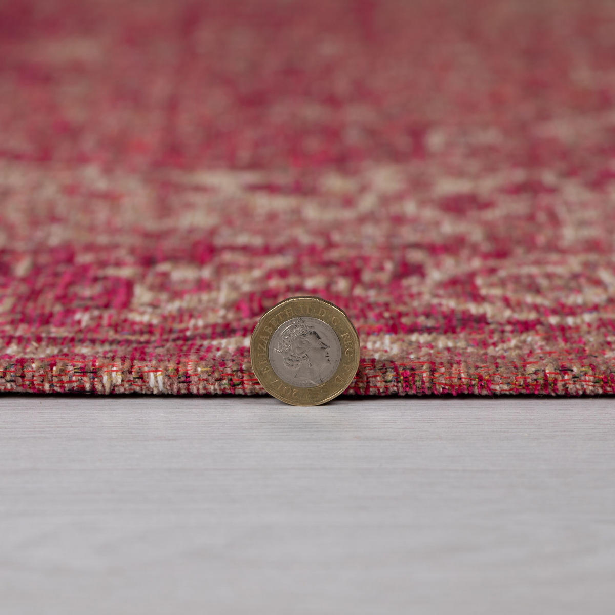 TEPPICH Vintage-Traditionell-Stil COQUET TARA, Rosa 120x170 cm - Rosa, Textil (120/170cm) - KADIMA DESIGN